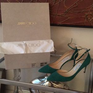 Jimmy Choo Lucy 65 Sue Emerald